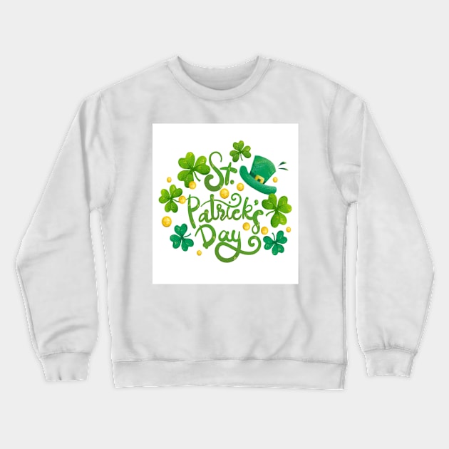 kiss me im irish Crewneck Sweatshirt by Nadashopwien